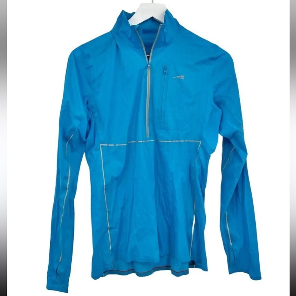 Altra Half Zip Performance Pullover Blue Womens Size Large